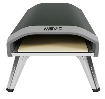 Forno a Gás Portátil p/ Pizzas (Preto) - MUVIP