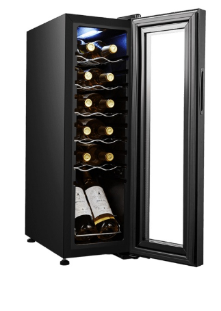 Garrafeira 12 Garrafa(s) Bolero GrandSommelier 1250 CoolCrystal Compressor (Preto) - CECOTEC