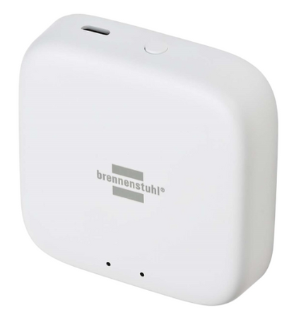 Gateway s/ Fios Zigbee 3.0 GWY CZ 01 (Branco) - BRENNENSTUHL