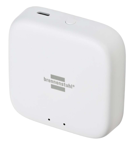 Gateway s/ Fios Zigbee 3.0 GWY CZ 01 (Branco) - BRENNENSTUHL