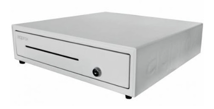 Gaveta de Dinheiro Elétrica 41cm (Branco) - AQPROX