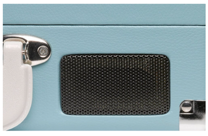 Gira Discos 2W c/ USB (Azul) - DENVER