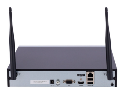 Gravador de Vídeo NVR 1HDD 8 Canais IP 4MP 50Mbps c/ Módulo WiFi - HIK VISION