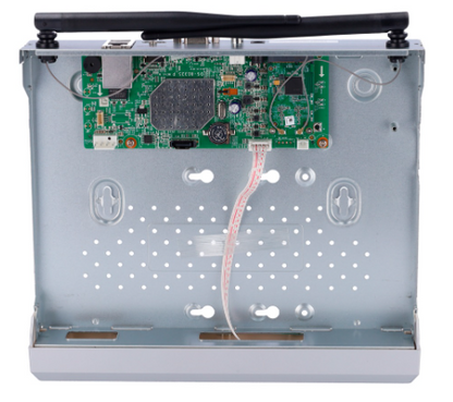 Gravador de Vídeo NVR 1HDD 8 Canais IP 4MP 50Mbps c/ Módulo WiFi - HIK VISION