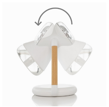 Humidificador Difusor de Aromas "3-EM-1" Misvolt c/ Carregador Qi Indução s/ Fios - INNOVAGOODS