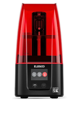 Impressora de Resina 3D Mars 4 7" 9K Mono LCD (153 x 77 x 175 mm) - ELEGOO