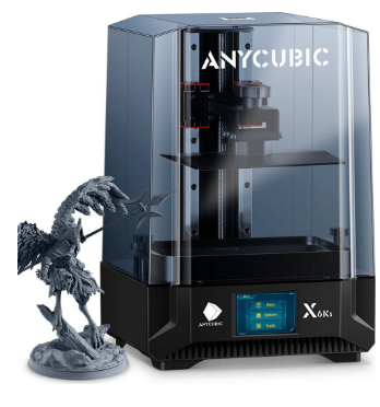 Impressora de Resina 3D Photon Mono X 6Ks 9,1" 6K Mono LCD (260 x 290 x 417 mm) - ANYCUBIC