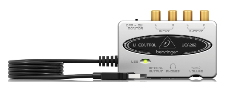 Interface Áudio com USB - BEHRINGER