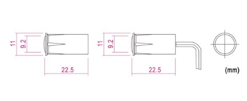 Interruptor Magnético 0,5A 100V DC (Normalmente Fechado) c/ Cabo 25cm - VELLEMAN