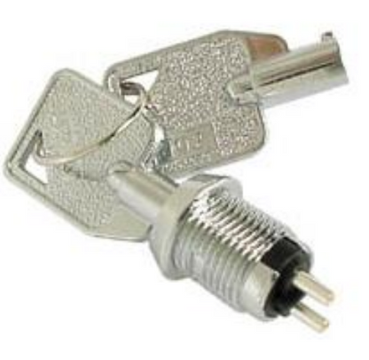 Interruptor de Chave 1P ON-OFF Tubular (SPST) - VELLEMAN