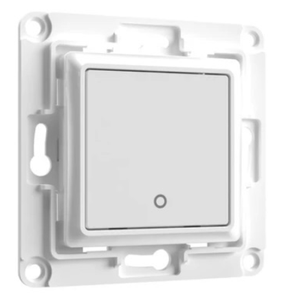 Interruptor de Parede 1 Botão p/ Módulos Shelly (Branco) - Shelly Wall Switch 1