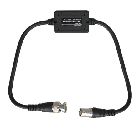 Isolador Terra CCTV BNC Macho - BNC Femea (Elimina Interferencias)