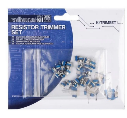 Kit de 35 Potenciometros de Ajuste (Trimmers) - VELLEMAN