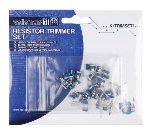 Kit de 35 Potenciometros de Ajuste (Trimmers) - VELLEMAN