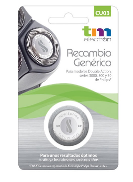 Lamina Maq. Barbear p/ Philips Equivalente a HQ3