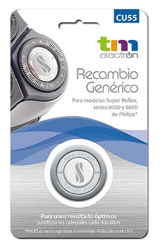 Lamina Maq. Barbear p/ Philips Equivalente a HQ55