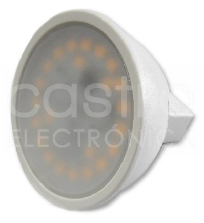 Lampada LED 220V MR16 7W Branco 4000K 560Lm