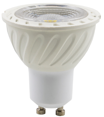 Lâmpada LED Dimável 220V GU10 6W Branco F. 6000K 600Lm