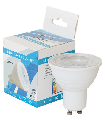 Lâmpada LED Dimável 220V GU10 6W Branco Q. 3000K 600Lm