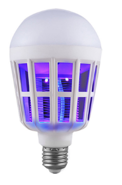 Lampada LED E27 220V 15W Branco F. 6000K Anti-Mosquitos