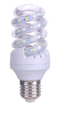 Lampada LED Espiral 220V E27 B5 12W Branco Q. 3000K 360º 1020Lm