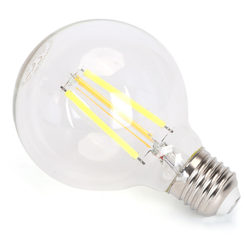 Lâmpada LED Inteligente E27 G80 Filamento Smart Wi-Fi 220V 6W 2700K ~ 6500K 850Lm (Transparente)