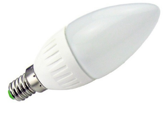 Lampada LED Opalina 220V E14 3W Branco Q. 3000K 255Lm