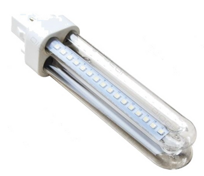 Lampada LED PLC G24 2U 220V 11W 4000K 360º 1070Lm