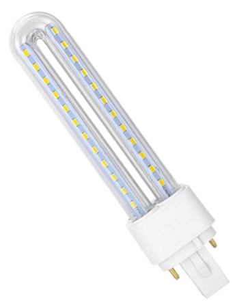 Lâmpada LED PLC G24 2U 220V 15W 4000K 1540Lm