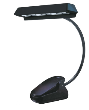 Lanterna 9x LEDs t/ Pinça - POWER ACOUSTICS