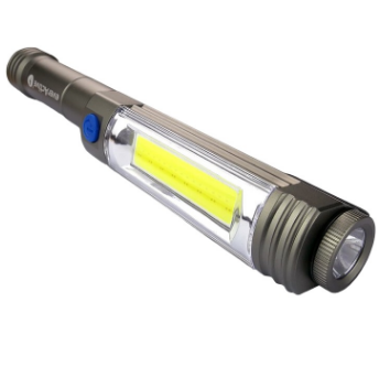 Lanterna Gambiarra de Oficina LED COB 5W 400Lm c/ Íman (3x AA/R6) - everActive