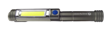 Lanterna Gambiarra de Oficina LED COB 5W 400Lm c/ Íman (3x AA/R6) - everActive