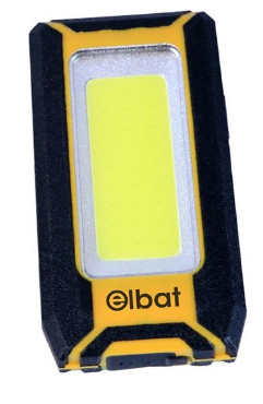 Lanterna LED Recarregável COB 8W 500LM c/ Gancho + Íman - ELBAT