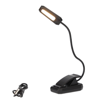 Lanterna LED USB Ajustável t/ Pinça - GSC