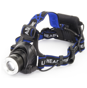Lanterna de Cabeça 1 SUPER LED T6 5W 600Lm ZOOM - ESPERANZA