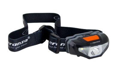 Lanterna de Cabeça 3W + 2x LEDs SMD Laterais "CANIS" - ESPERANZA