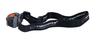 Lanterna de Cabeça 3W + 2x LEDs SMD Laterais "CANIS" - ESPERANZA