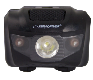 Lanterna de Cabeça 5W + 2x LEDs Vermelhos "ANTLIA" - ESPERANZA