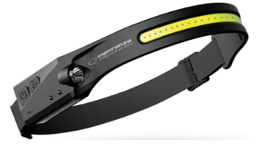 Lanterna de Cabeça Athena Cob 3W + LED 1W - ESPERANZA