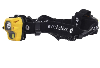 Lanterna de Cabeça c/ LED CREE XP-E2 3W + LED COB 3W c/ Sensor de Proximidade - everActive