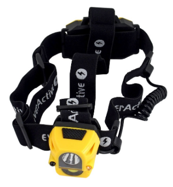 Lanterna de Cabeça c/ LED CREE XP-E2 3W + LED COB 3W c/ Sensor de Proximidade - everActive
