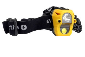 Lanterna de Cabeça c/ LED CREE XP-E2 3W + LED COB 3W c/ Sensor de Proximidade - everActive