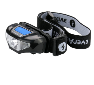 Lanterna de Cabeça com LED 3W 120Lm Regulável (1xAA) IPX4 - everActive