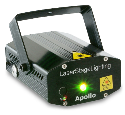 Laser Mini Verde/Vermelho 50/120mW (APOLLO) - beamZ