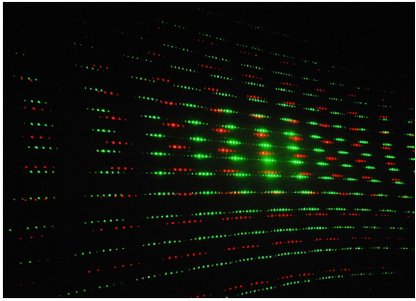 Laser Mini Verde/Vermelho 50/120mW (APOLLO) - beamZ
