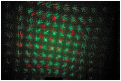 Laser Mini Verde/Vermelho 50/120mW (APOLLO) - beamZ