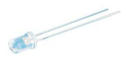 Led Transparente 3mm - Luz Branca (Alto Brilho)