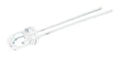 Led Transparente 8mm - Luz Verde