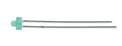 Led Verde 1,8mm (55º / 2.2-2.6mcd / 570nm)