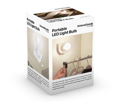 Luz LED Portátil c/ Base + Interruptor - INNOVAGOODS